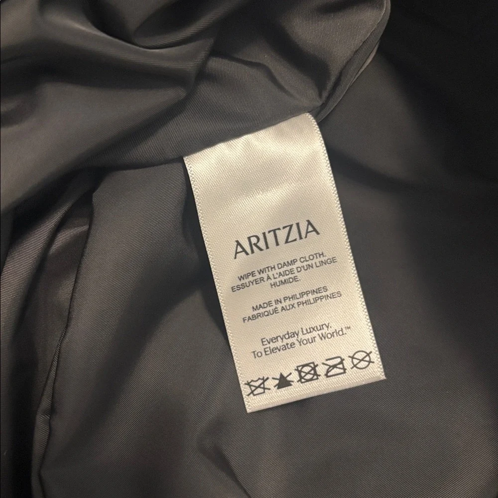 Babaton Aritzia Access Satin Bag Plum Hobo bag oversized deep purple large NWT - Picture 10 of 15